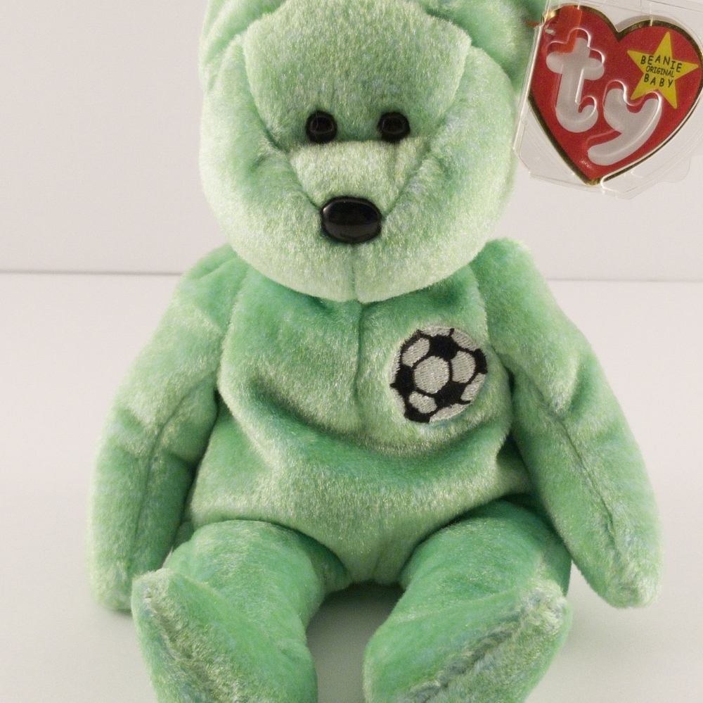 Kicks the Bear Beanie Baby